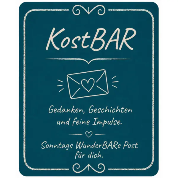 Zur KostBAR – Newsletter abonnieren
